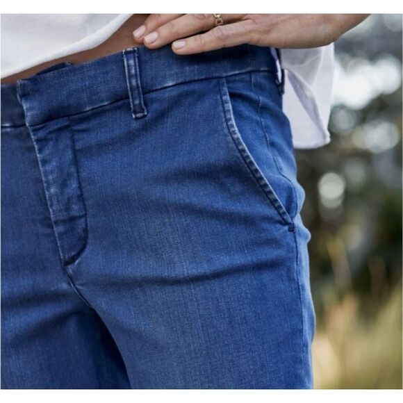 NWOT Frank & Eileen Wicklow Italian Performance Denim Chino Pants - Picture 4 of 9